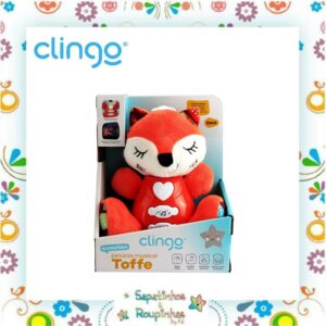 Clingo - Kit Pelúcia Musical e Lata Prata Redonda com gravação a laser  - Imagem 5