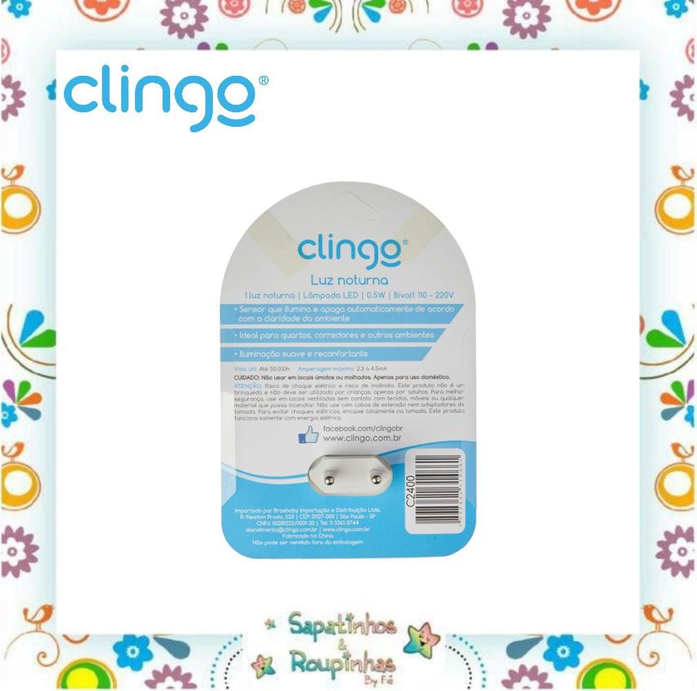 Clingo - Luz Noturna Lâmpada Led - Imagem 3
