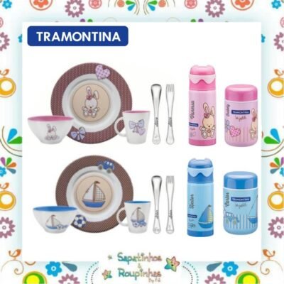 Tramontina - Kit Alimentação Le Petit com gravação a laser