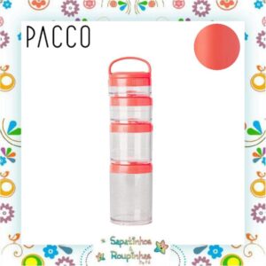 Pacco - Kit Garrafa Térmica Laranja e Mix Connect Coral com gravação a laser - Imagem 4