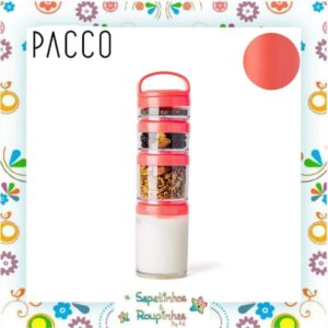 Pacco - Kit Garrafa Térmica Laranja e Mix Connect Coral com gravação a laser - Imagem 5