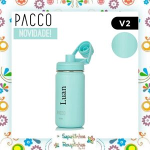 Pacco - Garrafa Térmica HydraV2 Nuvem 350ml com gravação a laser  - Imagem 3