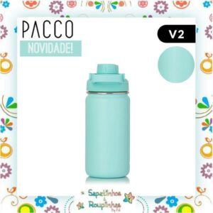 Pacco - Garrafa Térmica HydraV2 Nuvem 350ml com gravação a laser  - Imagem 4