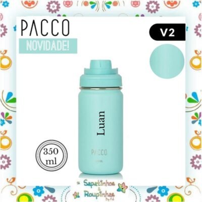 Pacco - Garrafa Térmica HydraV2 Nuvem 350ml com gravação a laser 