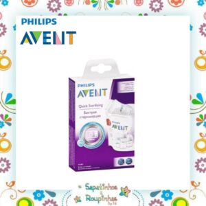 Philips Avent - Kit 2 Mamadeira e Sacos para Esterilização no Microondas com gravação a laser - Imagem 7