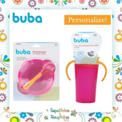 Buba - Kit Alimentação +6M com gravação a laser