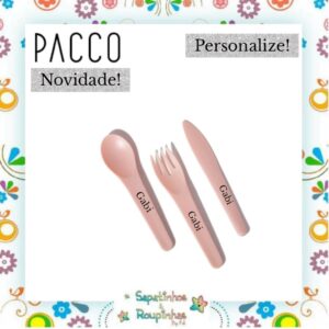 Pacco - Conjunto de Talheres Easy Set com gravação a laser - Imagem 9
