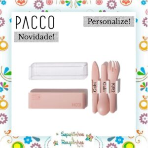 Pacco - Conjunto de Talheres Easy Set com gravação a laser - Imagem 5