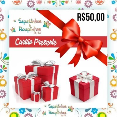 Cartão Presente Sapatinhos & Roupinhas