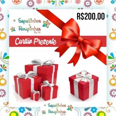 Cartão Presente Sapatinhos & Roupinhas