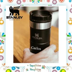 Stanley - Mug Térmico Neverleak Black 250ml com gravação a laser - Imagem 3
