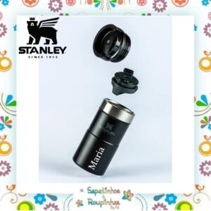 Stanley - Mug Térmico Neverleak Black 250ml com gravação a laser - Imagem 4