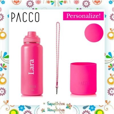 Pacco - Kit Pacco Pink com gravação a laser 