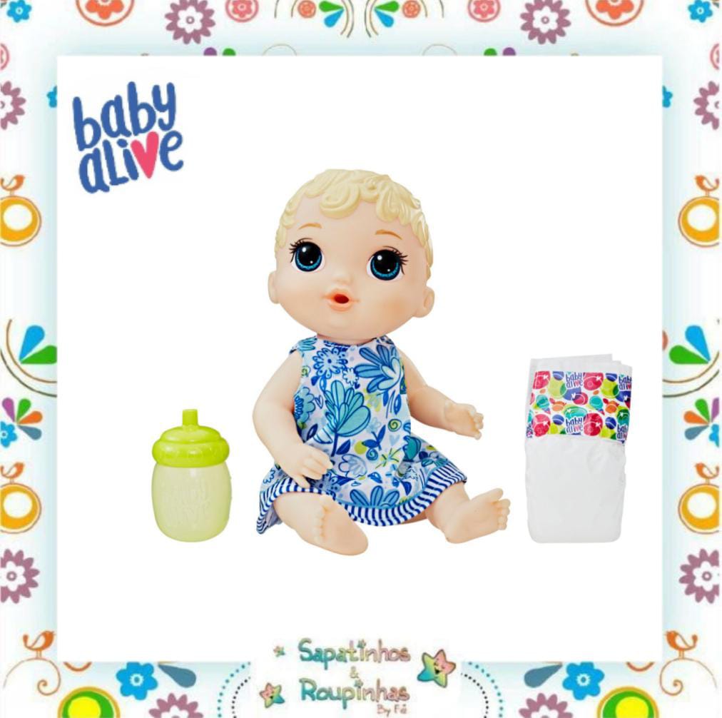 Kit 3 Roupas / Vestidos Baby Alive E Bonecas Similares