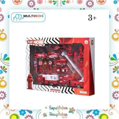 Multikids - Play Machine Bombeiros 3+