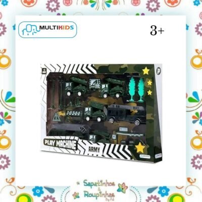Multikids - Play Machine Exército Forças Armadas 3+