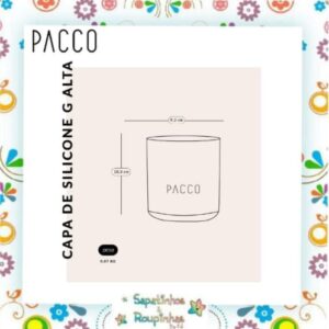 Pacco - Kit Leopard Amarela com gravação a laser - Imagem 10