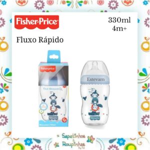 Fisher-Price - Kit Mamadeiras, Chupeta e Porta Chupetas com gravação a laser - Imagem 10