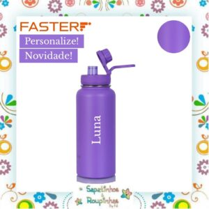 Faster - Garrafa Térmica 900ml com gravação a laser - Imagem 29