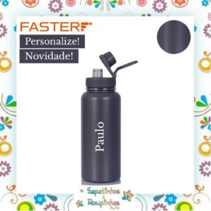 Faster - Garrafa Térmica 900ml com gravação a laser - Imagem 33