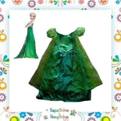 Fantasia Infantil Princesa Elsa