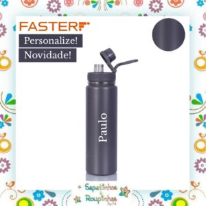 Faster - Garrafa Térmica 750ml  com gravação a laser - Imagem 4