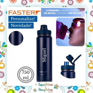 Faster - Garrafa Térmica 750ml  com gravação a laser - Imagem 9