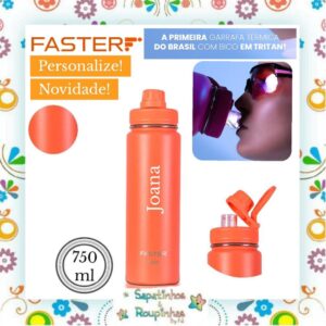 Faster - Garrafa Térmica 750ml  com gravação a laser - Imagem 17