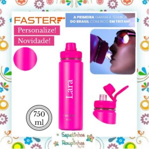 Faster - Garrafa Térmica 750ml  com gravação a laser - Imagem 35
