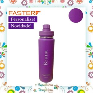Faster - Garrafa Térmica 750ml  com gravação a laser - Imagem 44