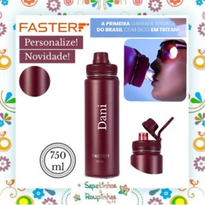Faster - Garrafa Térmica 750ml  com gravação a laser - Imagem 39