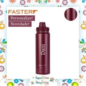 Faster - Garrafa Térmica 750ml  com gravação a laser - Imagem 40
