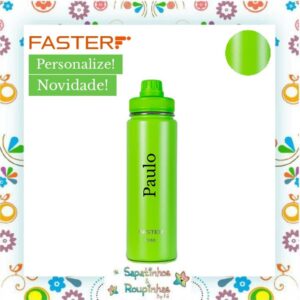 Faster - Garrafa Térmica 750ml  com gravação a laser - Imagem 51