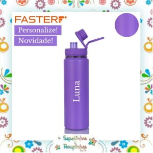 Faster - Garrafa Térmica 750ml  com gravação a laser - Imagem 53