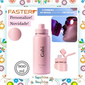 Faster - Garrafa Térmica 900ml com gravação a laser - Imagem 13