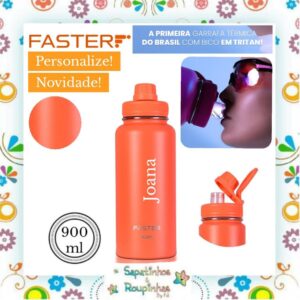 Faster - Garrafa Térmica 900ml com gravação a laser - Imagem 17