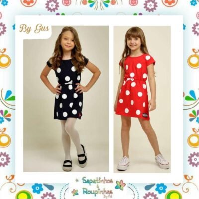ByGus - Vestido Cotton Poa