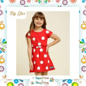ByGus - Vestido Cotton Poa - Imagem 5