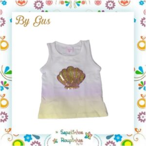 ByGus - Conjunto Infantil Estampa Degradê Brilho - Imagem 9