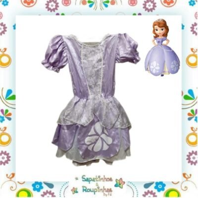 Fantasia Infantil Princesa Sofia