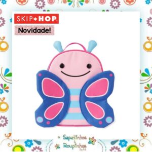 Skip Hop - Mini Mochila Infantil  Zoo Borboleta com Alça de Segurança - Imagem 3