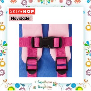 Skip Hop - Mini Mochila Infantil  Zoo Borboleta com Alça de Segurança - Imagem 4