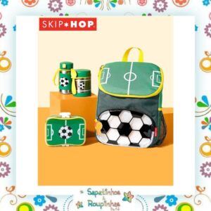 Skip Hop - Mochila Escolar Spark Style Futebol - Imagem 3