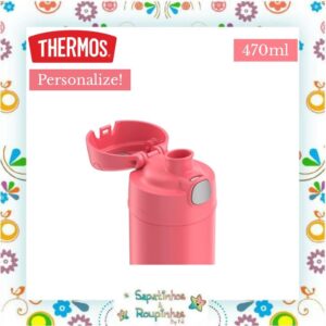 Thermos - Kit Coral com gravação a laser - Imagem 5