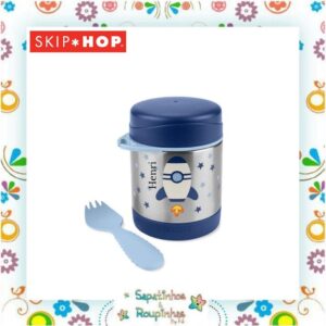 Skip Hop - Pote Térmico e talher com Gravação a laser - Imagem 5