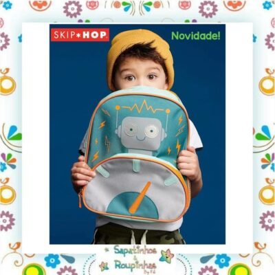 Skip Hop - Mochila Infantil Spark Style Robô
