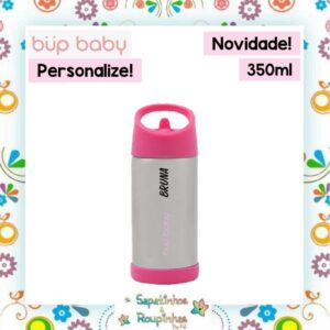 Bup Baby - Garrafa Flip Térmica 350ml com gravação a laser - Imagem 12