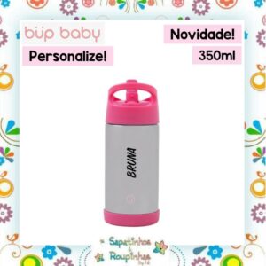 Bup Baby - Garrafa Flip Térmica 350ml com gravação a laser - Imagem 13