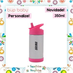Bup Baby - Garrafa Flip Térmica 350ml com gravação a laser - Imagem 11