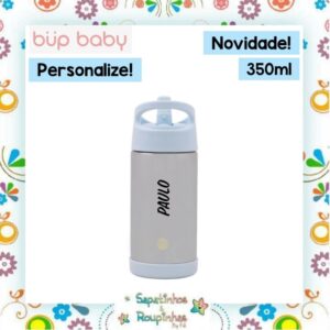 Bup Baby - Garrafa Flip Térmica 350ml com gravação a laser - Imagem 9